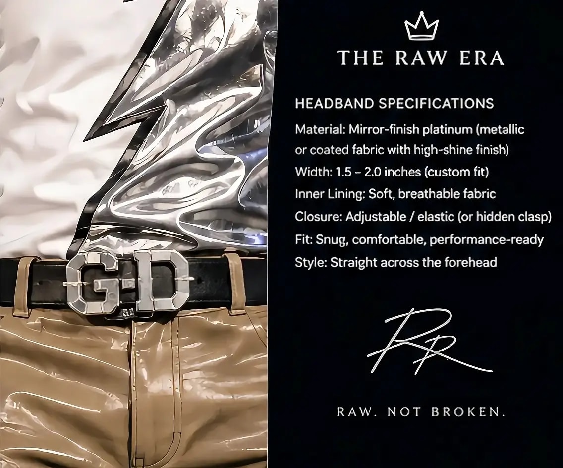 The Raw Era headband specifications